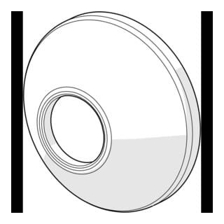 Hansa Rosette 59904796 Chrom