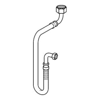 Hansa Schlauch 59912693 G3/4 X G1/2, Länge 650mm