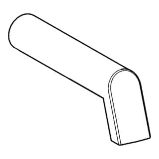 Hansa Auslauf 59913175 Länge 240mm Chrom