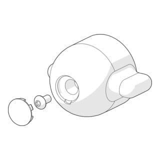 Hansa Temperatureinstellgriff 59914080 Chrom