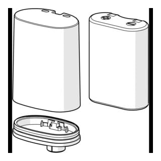 Hansa Batteriegehäuse Inklusive Batterie 59914154