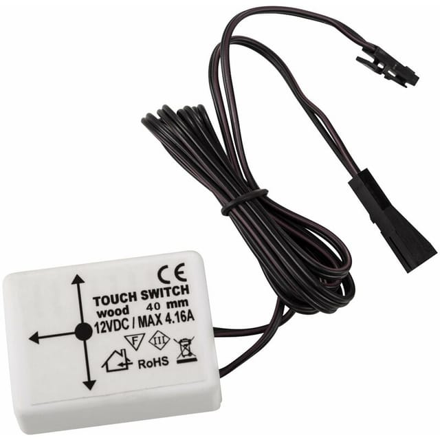 2er Pack - Möbeleinbausensor So2w Reagiert Auf Berührung Durch Holzplatten Hindurch