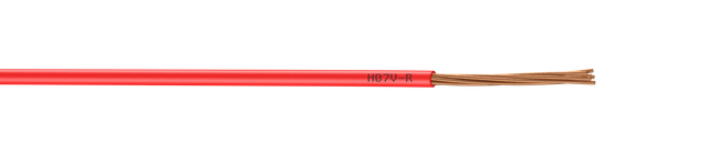 2,5 Mm² H07vu Elektrokabel, In 10 M Roter Krone Centrale Brico