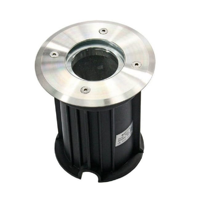 Trade Shop Traesio - Trade Shop - Einbaustrahler Stufenleuchte Gu10 Begehbar Außen Gartenlampe Es13 -