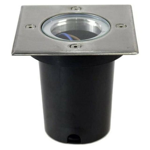 Trade Shop Traesio - Trade Shop - Faretto Incasso Segnapassoquadrato Luce Gu10 Calpestabiet External Giardino Es13 -