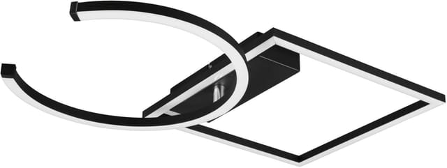 Trio - Reality Leuchten Led Deckenleuchte Pivot Schwenkbar, Schwarz Matt Deckenleuchte