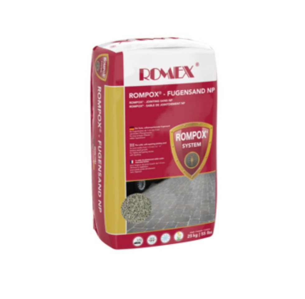 Rompox® Fugensand Np 25kg Sand-steingrau - Romex