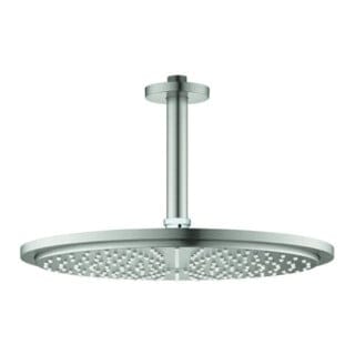 Cosmopolitan Rainshower Kopfbrauseset 310 Supersteel, Deckenauslass 142mm, 8l - Grohe
