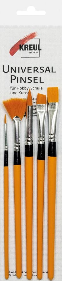Universalpinsel Synthetics 5er Set Flach Universalpinsel - Kreul