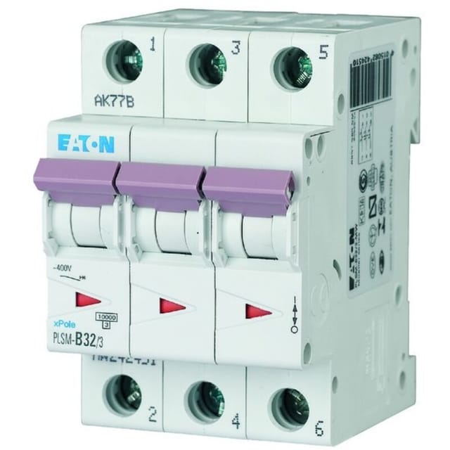 3-poliger Überstromschutzschalter Plsm-c32/3-mw