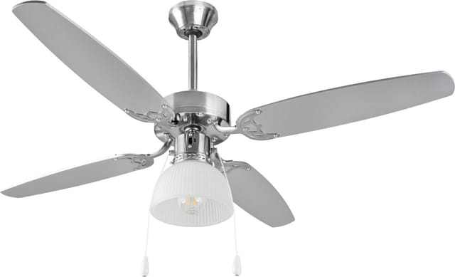 Nino Leuchten - Deckenventilator Lina Ventilator 3 Geschwindigkeitsstufen Weiß Ø105 Cm