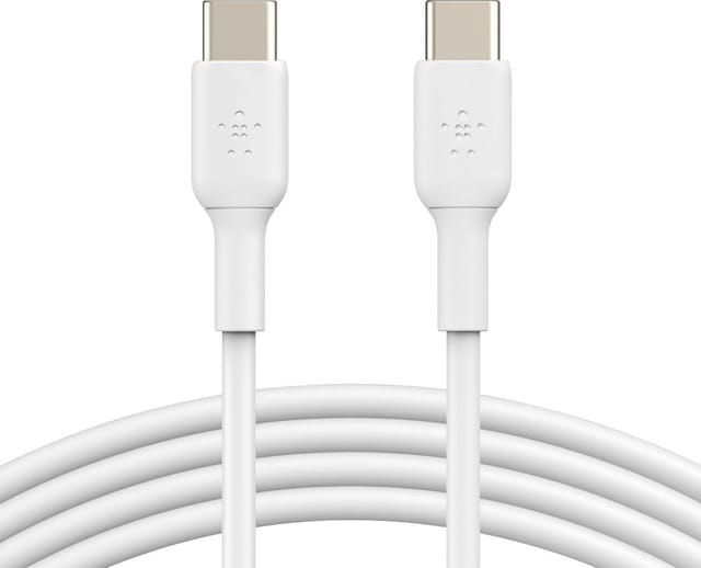 Usb-c Auf Usb-c Boost Charge Kabel (usb Typ-c Schnellladekabel Für Pixel, Ipad Pro, Samsung Und Andere Geräte, 1 M), White - Belkin
