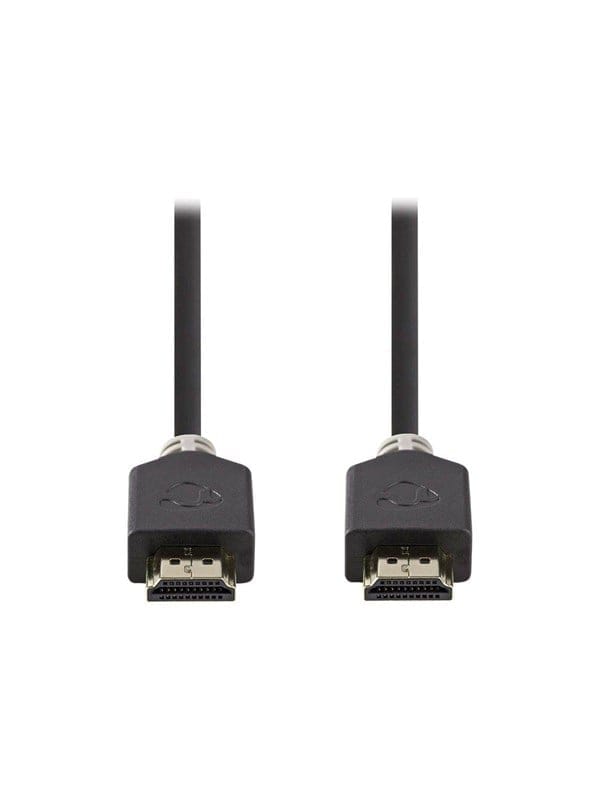 Ultra High Speed Hdmi Kabel Hdmi Kontakt Hdmi Kontakt 8k60hz 48 Gbps 200 M Rund 65 Mm Anthrazit Lada