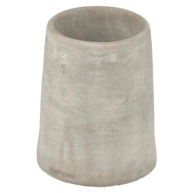 Zahnputzbecher Villena, Beton-optik, Ø 7,4 Cm, Wenko