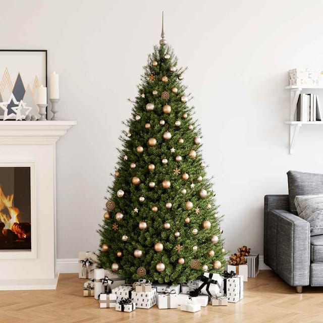 111-tlg. Weihnachtskugel-set Rosegold Polystyrol Vidaxl