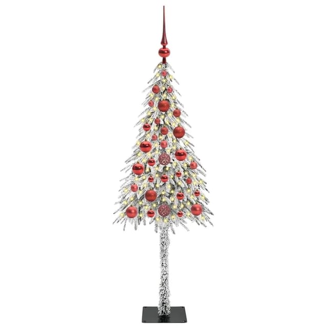 vidaXL Weihnachtsbaum mit 150 LEDs Weiß 120 cm PE und Stahl 3396203