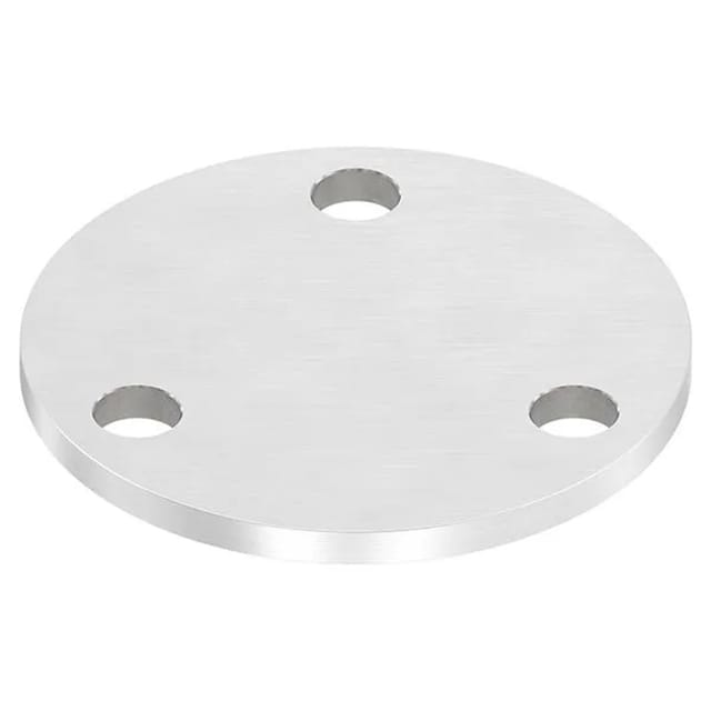 FeNau Ankerplatte Ø 100 X 6mm Mit Längsschliff V2A