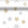 Duni Tischläufer Snowstars White multi 480 x 40 cm - 1 Stück