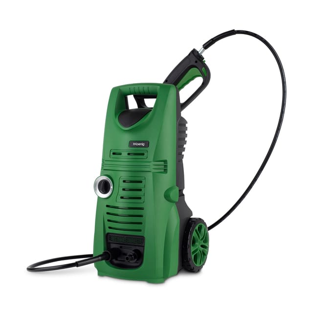 H.Koenig HWP5 Hochdruckreiniger, Grün und schwarz, 1700 W