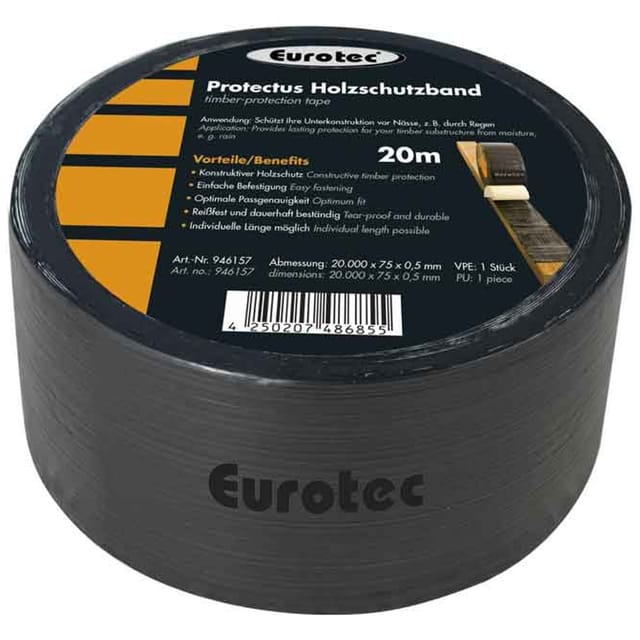 Protectus, Holzschutzband 20000 X 75 X 0,5 Mm - Eurotec