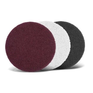 Fleece Schleifvliese, 115 Mm, F. Exzenterschleifer, Faservlies (10 Stk.) Ultra Fein (ca. K 600) - Menzer