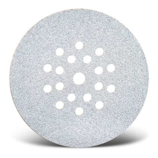 White Klett-schleifscheiben, 225 Mm, 19-loch, F. Trockenbauschleifer, Normalkorund (25 Stk.) K240 - Menzer