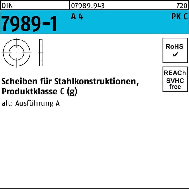 Din 7989 -1 A 4 27 Pk Cüh 30 X 50 X 8 A 4 S 50 Stk