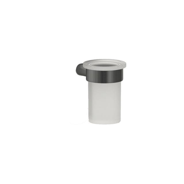 Swiss Aqua Technologies - Simply R Wandmontierter Glashalter Aus Pvd-milchglas, Grau Metall (satdsimr27gm)
