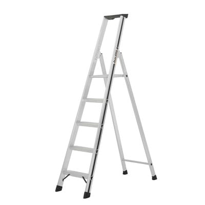 Stufenstehleiter 5stufen Standhöhe 1,12m 5 Stufen Standhöhe 1,12 M - Hymer