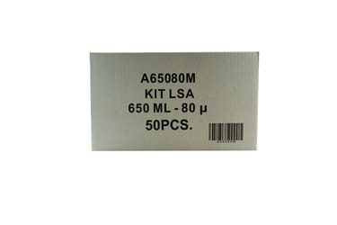 Gelson Einmaligtrinkgläser 650 Ml 80 Micron