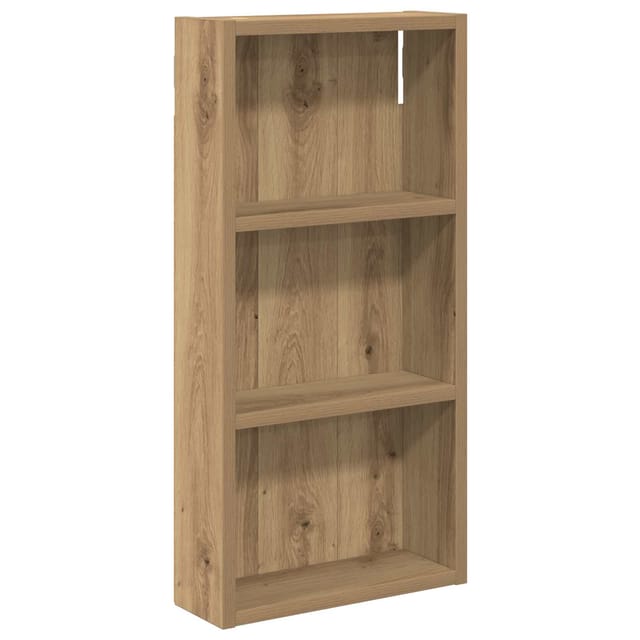 Badezimmer-wandschrank Artisan-eiche 30 X 10 X 60,5 Cm Vidaxl