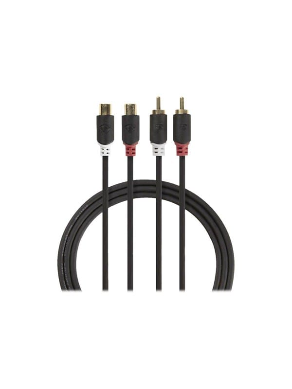 Nedis Stereo Audiokabel 2xrca 2m (cabw24205at20 Sw)