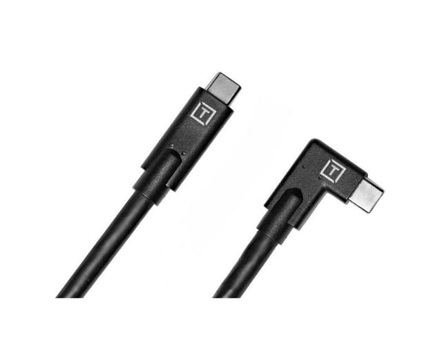 Tether Tools Tetherpro Usb-c Auf Usb-c Right Angle Schwarz Marke Tether Tools