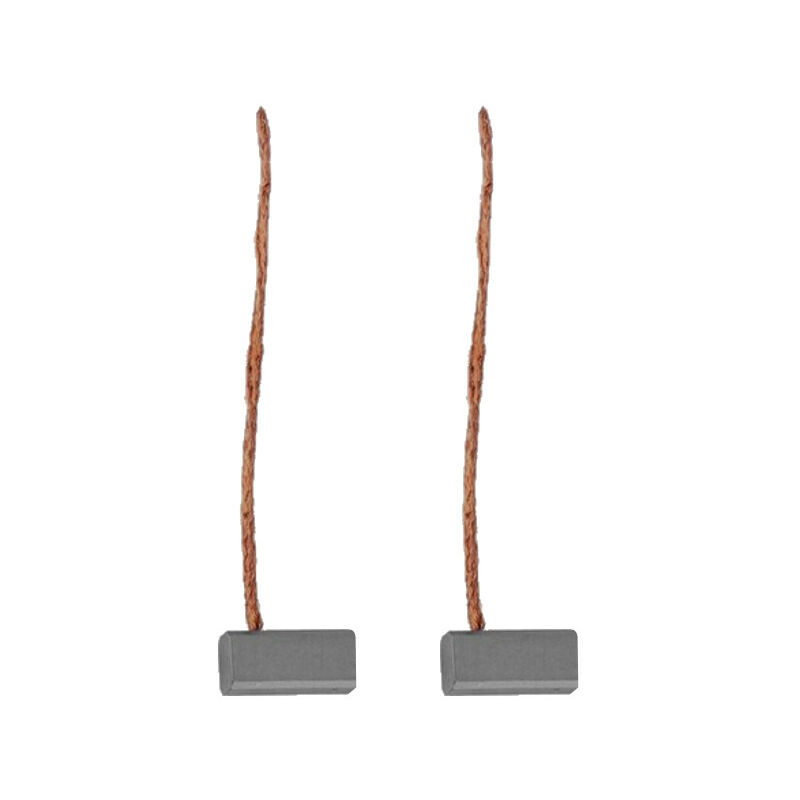 Trade-shop - 2x Motorkohlen / Kohlebürsten / Schleifkohlen 7,3 X 7,3 X 13mm 12-24v Für Verschiedene Kfz-motoren Rolltor Garagentor Antriebe Lichtmaschine