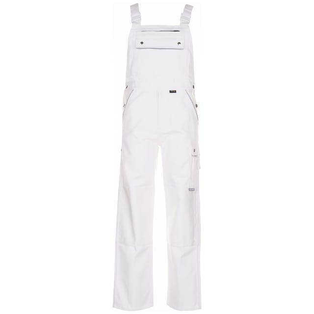Planam Canvas 320 Latzhose Reinweiß 29