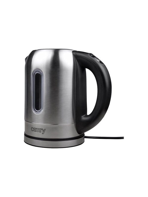 Camry Cr-1253 Elektrischer Wasserkocher, Temperaturgesteuert, Edelstahl, Led-licht, 1,7 Liter, 2200w, Bpa-frei