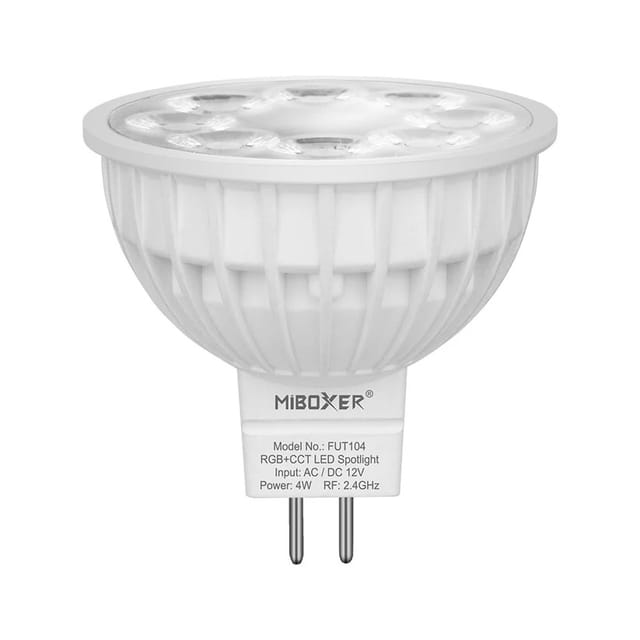 Glühbirne Led Mr16 12v 4w Rgb+cct Rf 2,4ghz Fut104 Fut104