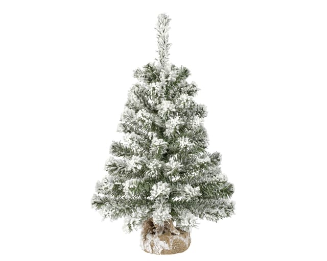 Schneebedeckter Weihnachtsbaum Für Den Innenbereich – 60 Cm