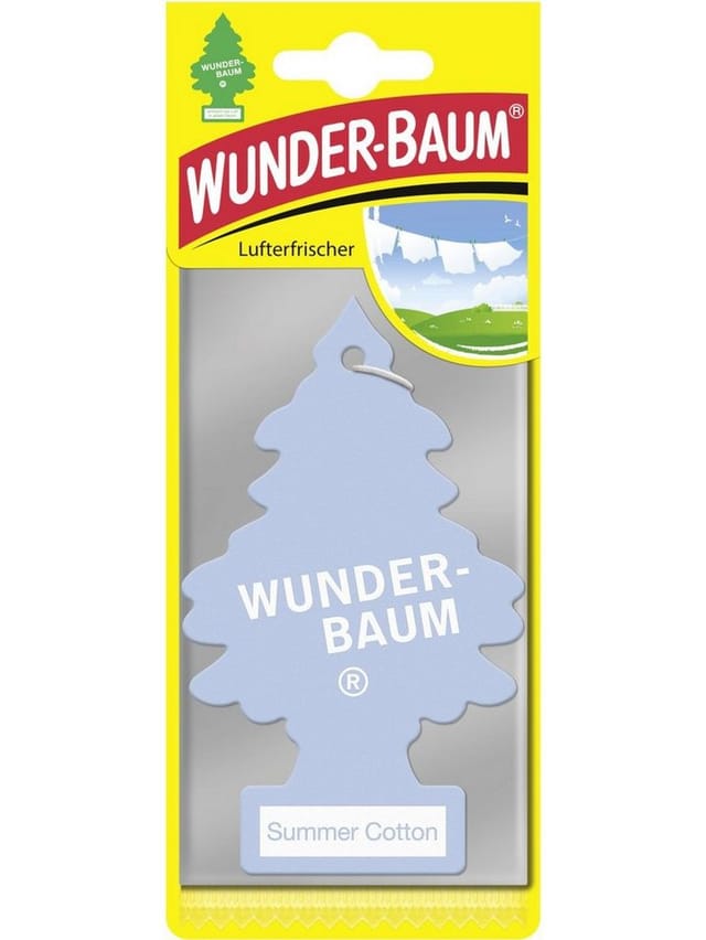Little Trees - Wunderbaum Papierlufterfrischer Summer Cotton Autopflege