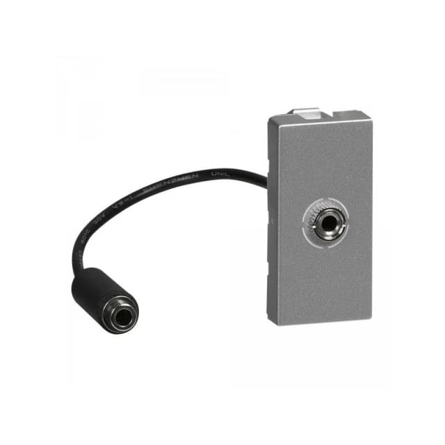 079379 Programmierte Audio-buchse, Mosaik-buchse, 3,5 Mm, 1 Mod - Legrand
