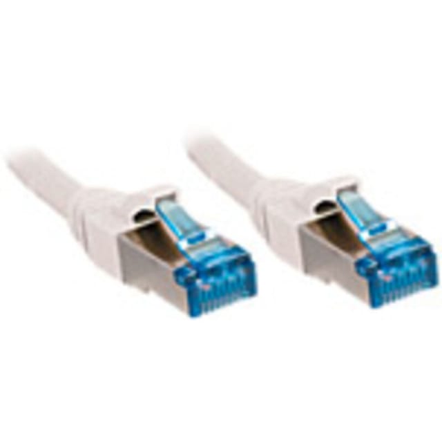 Lindy 47199 Rj45 Netzwerkkabel, Patchkabel Cat 6a S/ftp 15.00 M Weiß 1 St.