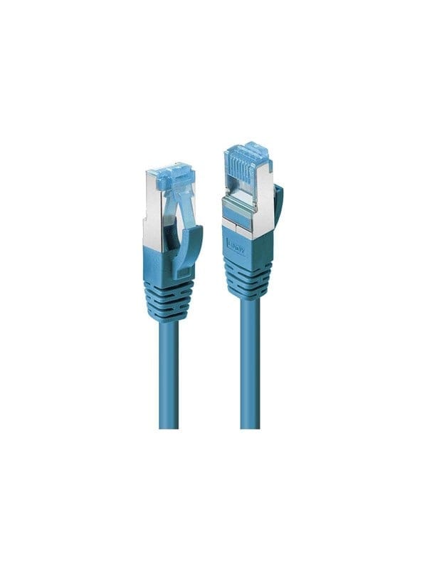 Lindy - 47151 Rj45 Netzwerkkabel, Patchkabel Cat 6a S/ftp 5.00 M Blau 1 St.