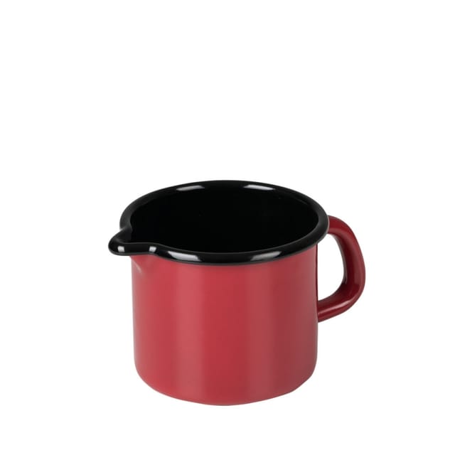 Riess Schnabeltopf Ø9cm 1/2l Color Rot Emaille