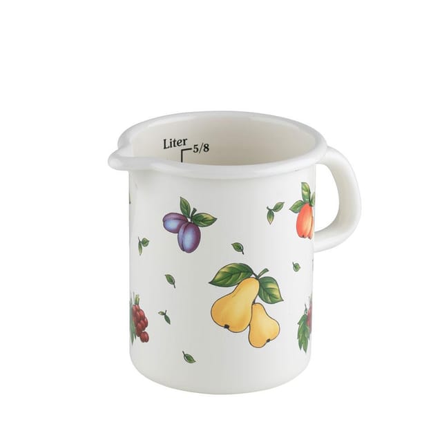 Riess Küchenmaß Ø9cm 0,5l Fruit Garden Emaille