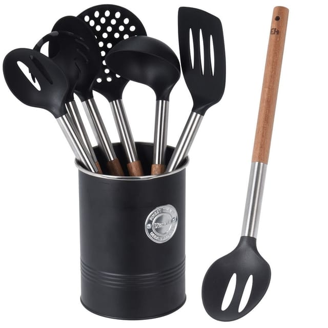 Küchenhelfer-set, 6-teilig, Mit Metallhalter