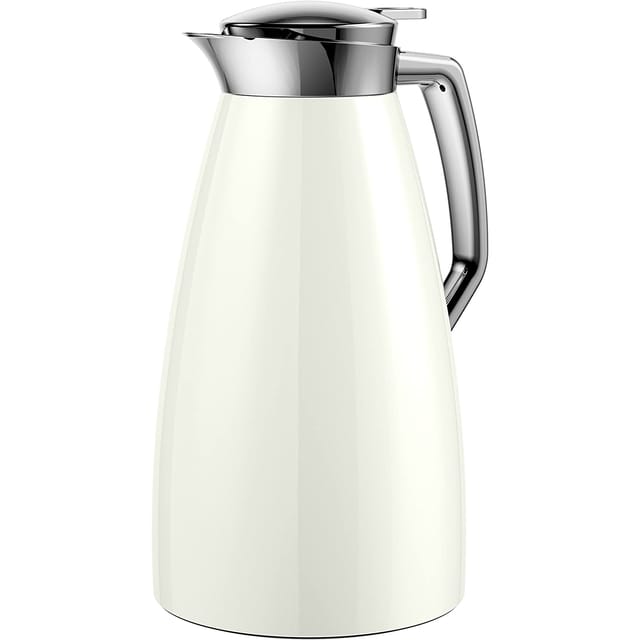 Isolierkanne Plaza Quick Tip 1l Weiß