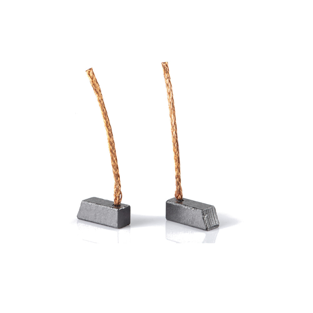 2x Trade-shop Motorkohlen Kohlebürsten Schleifkohlen 4 X 4 X 10mm 12-24 Volt Für Verschiedene Kfz-motoren Rolltor Garagentor Antriebe Lichtmaschine