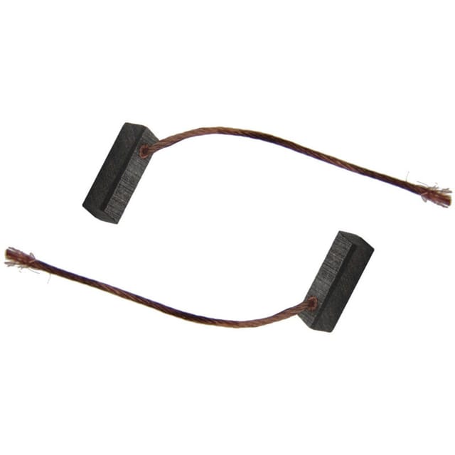 Trade-shop - 2x Motorkohlen / Kohlebürsten / Schleifkohlen 4,5 X 4,5 X 12mm 12-24v Für Verschiedene Kfz-motoren Rolltor Garagentor Antriebe Lichtmaschine