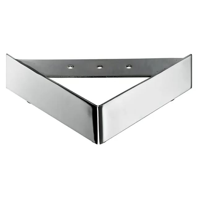 Hettich Eckfuß "triangle 1", Maße: 45 X 150 X 150 Mm, 1 Stück