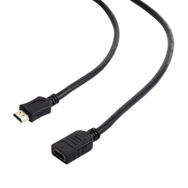 Hdmi (m)-(h)-(h)mit Ethernet Kabel 4.5 Mts Ngr - Gembird